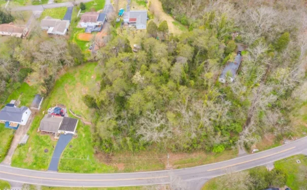 Wooded lot purchased by Diamond Home Buyers in nearby Knoxville, Tennessee